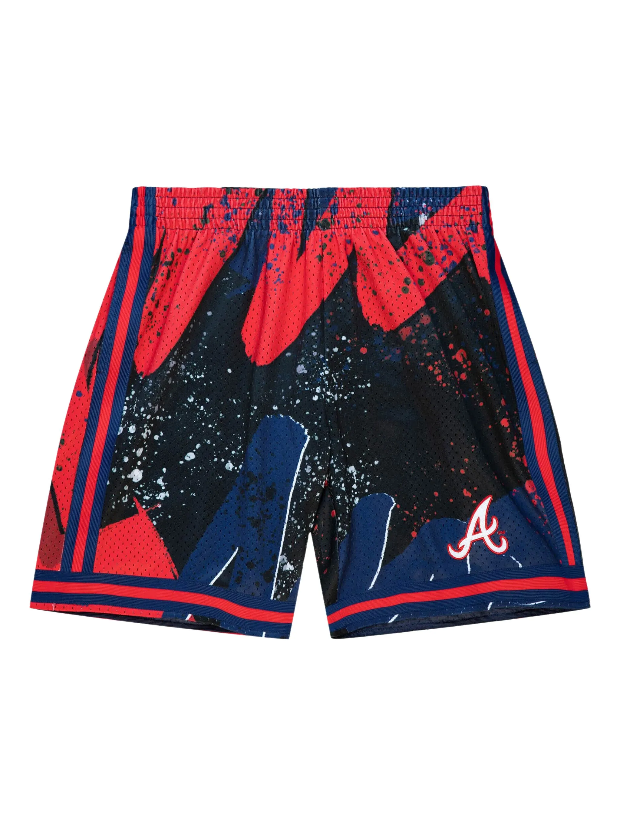 

Шорты Atlanta Braves Hyper Hoops из коллаборации с MLB Mitchell & Ness, красный