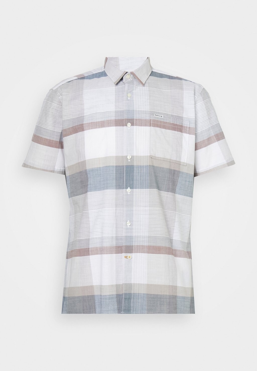 

Рубашка Hurlford Regular Summer Barbour, белая