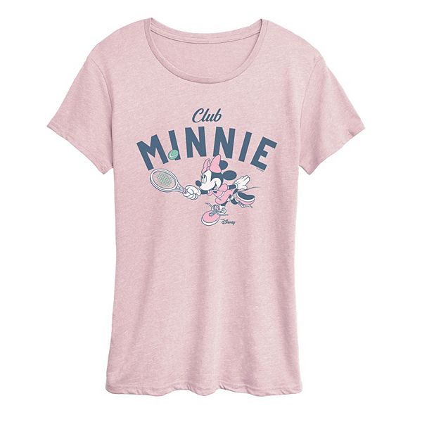 

Женская футболка с принтом Minnie Mouse Disney, Heather Pink, Розовый, Женская футболка с принтом Minnie Mouse Disney, Heather Pink