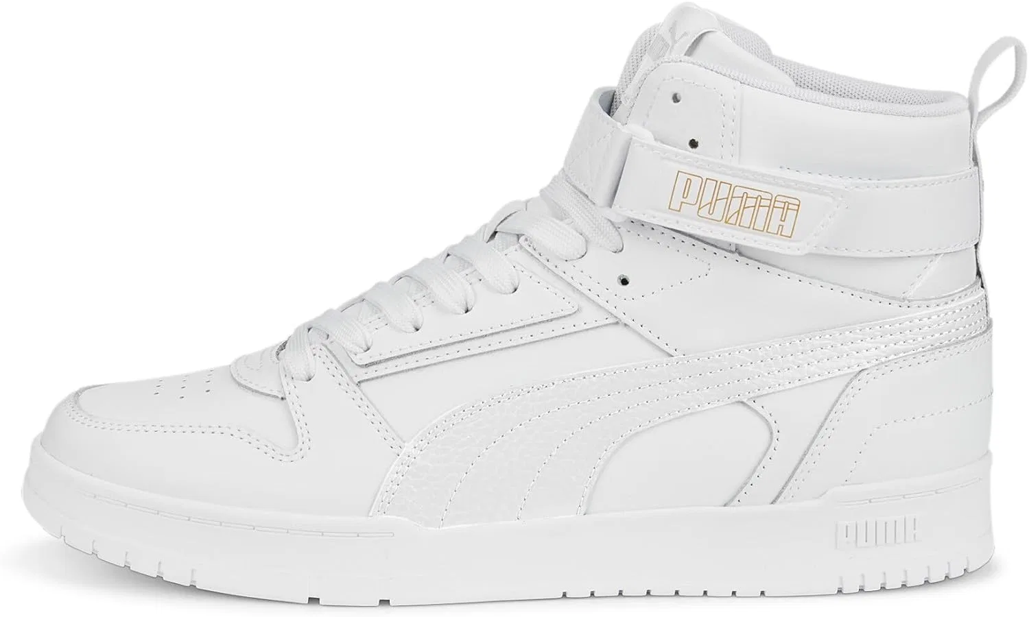 Кроссовки PUMA Unisex RBD Game Trainers, Puma White Puma White Puma Team Gold