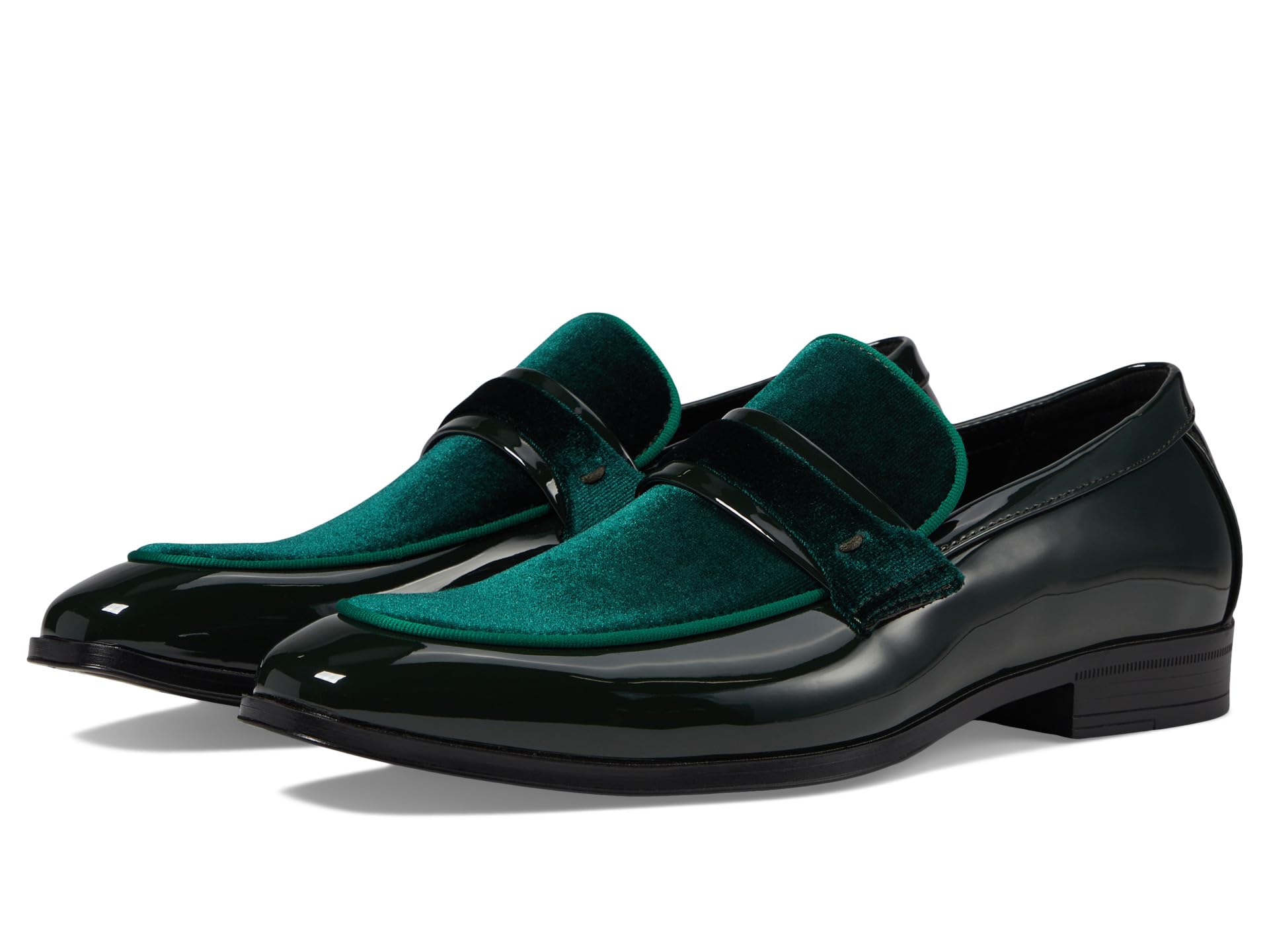 

Лоферы Stacy Adams Spratley Saddle Slip-On, зеленый