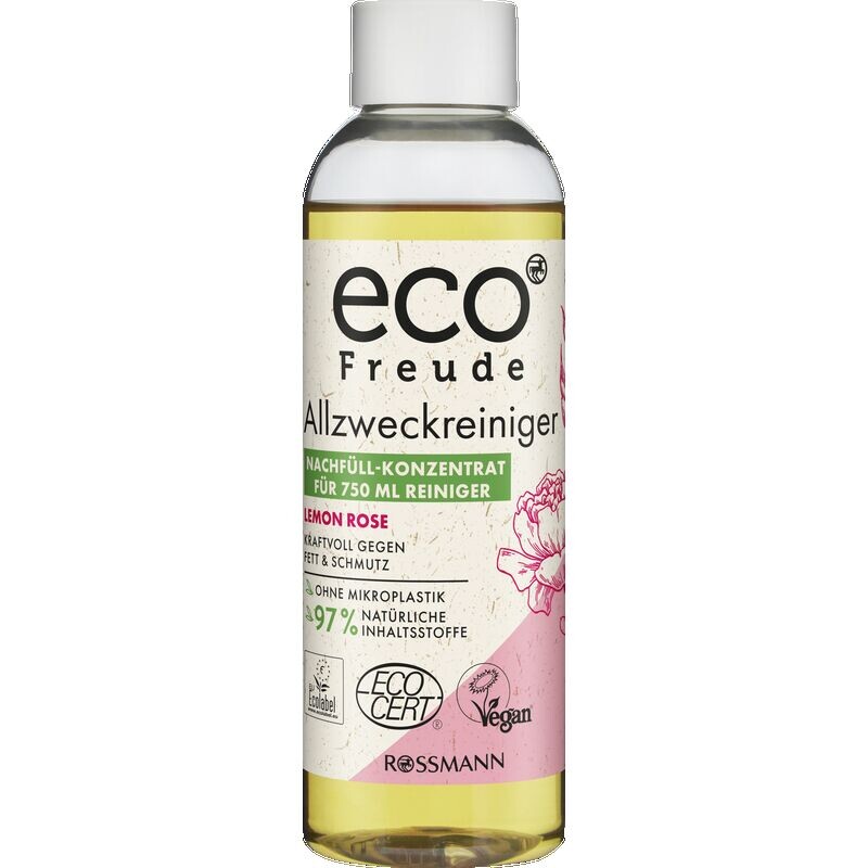 

Концентрат универсального очистителя Lemon Rose eco Freude, 140 ml