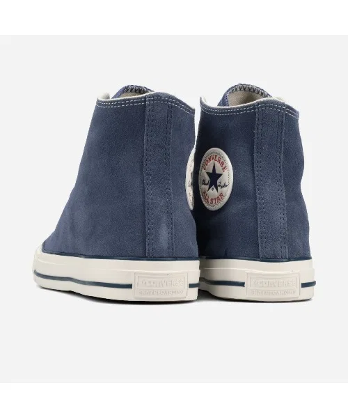 Унисекс высокие кеды из замши CONVERSE ALL STAR SK HI тёмно-синие — фото 3