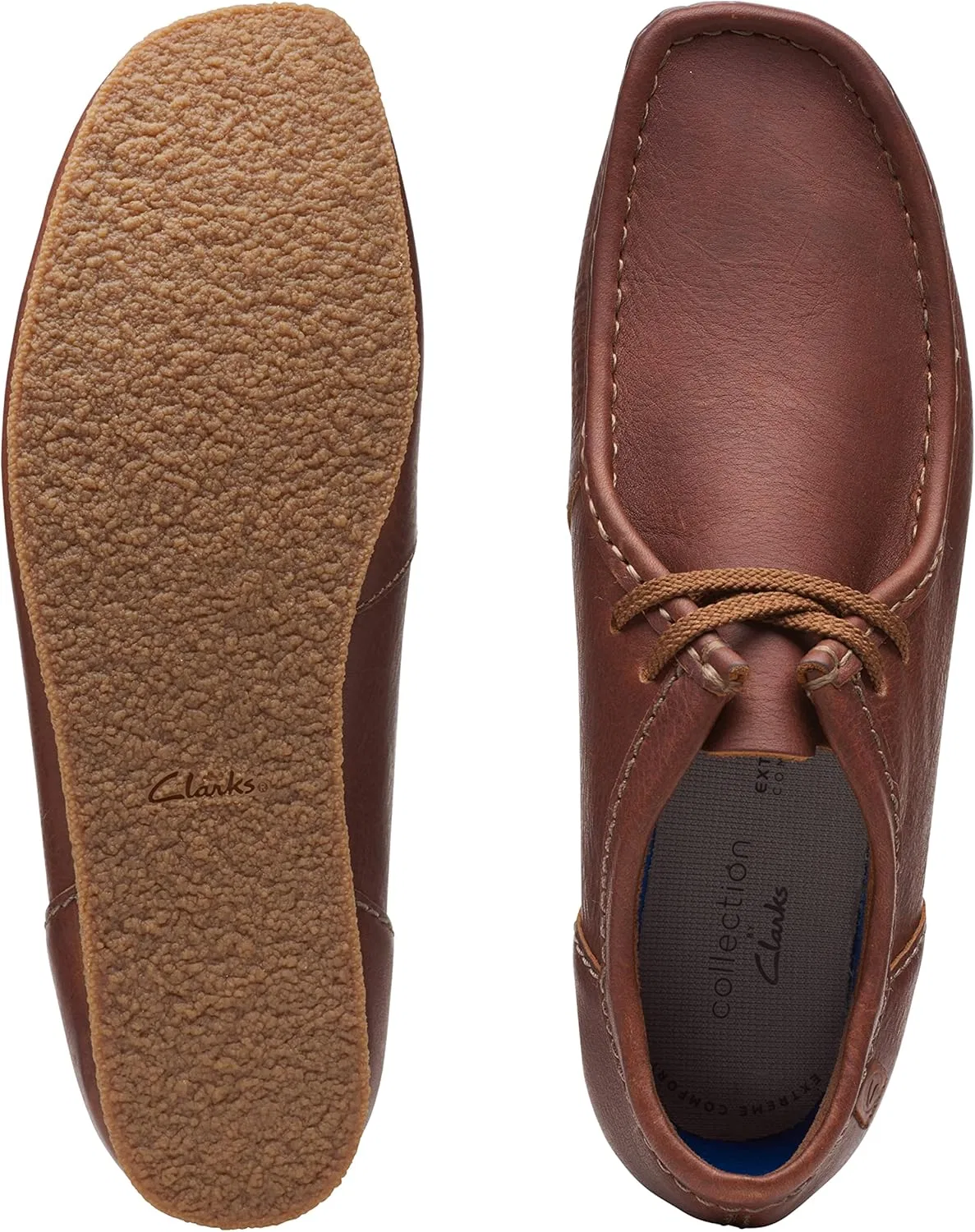 Мужские туфли Clarks Shacre II Run Oxford, Tan Tumbled — фото 4