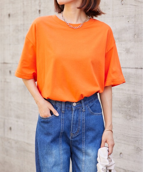 

Футболка из высококачественного хлопка, свободного кроя, с коротким рукавом GILDAN, оранжевый