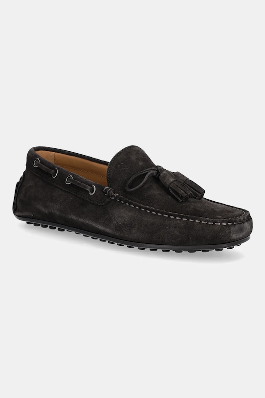 

Замшевые мокасины Driver Tassel Hackett London, коричневый