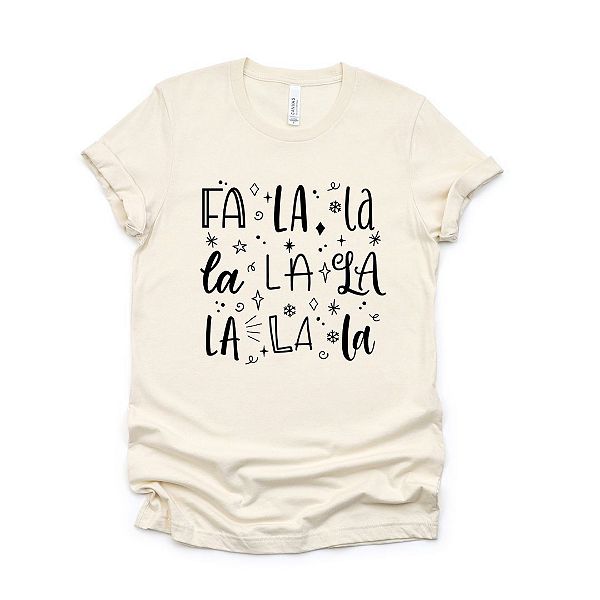 

Футболка с принтом Fa la la Simply Sage Market, Cream, Зеленый, Футболка с принтом Fa la la Simply Sage Market, Cream