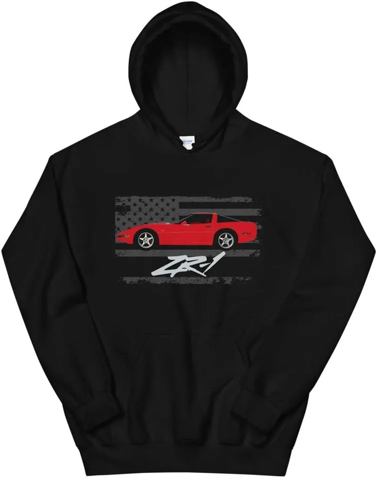 

Толстовка Unisex Torch Red 1994 Chevy 'vette C4 ZR-1 JG Infinite