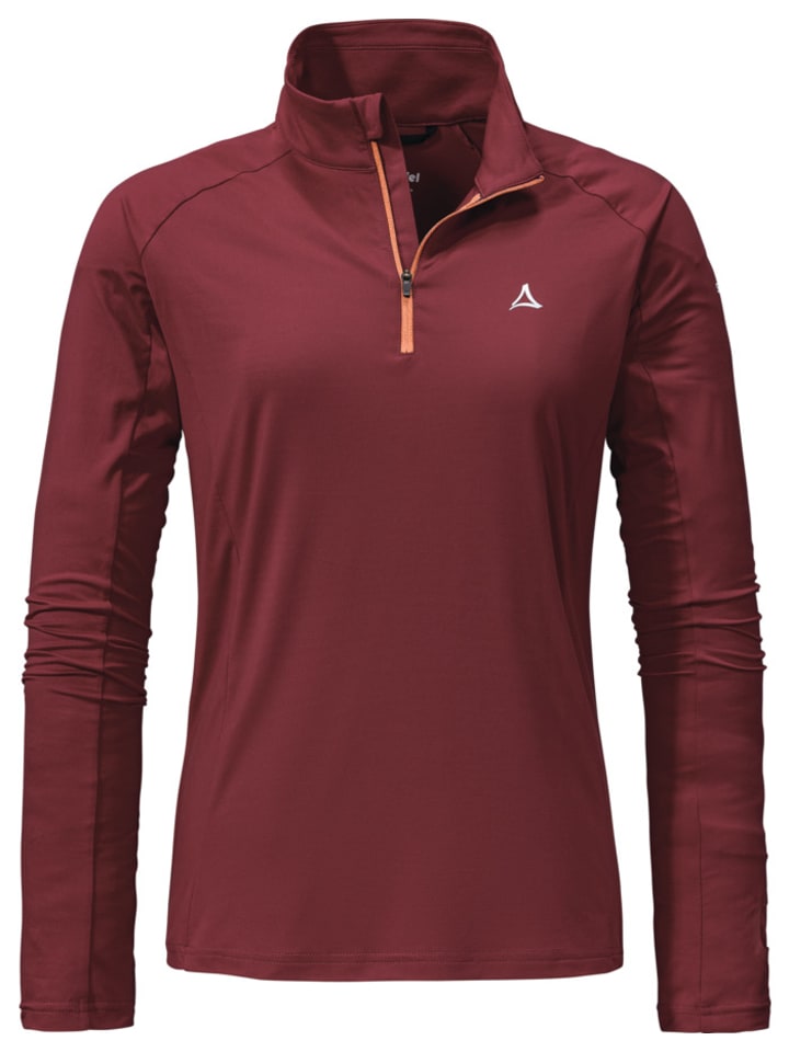 

Лонгслив Schöffel Rollkragen Longsleeve Berwang L, цвет dark burgundy