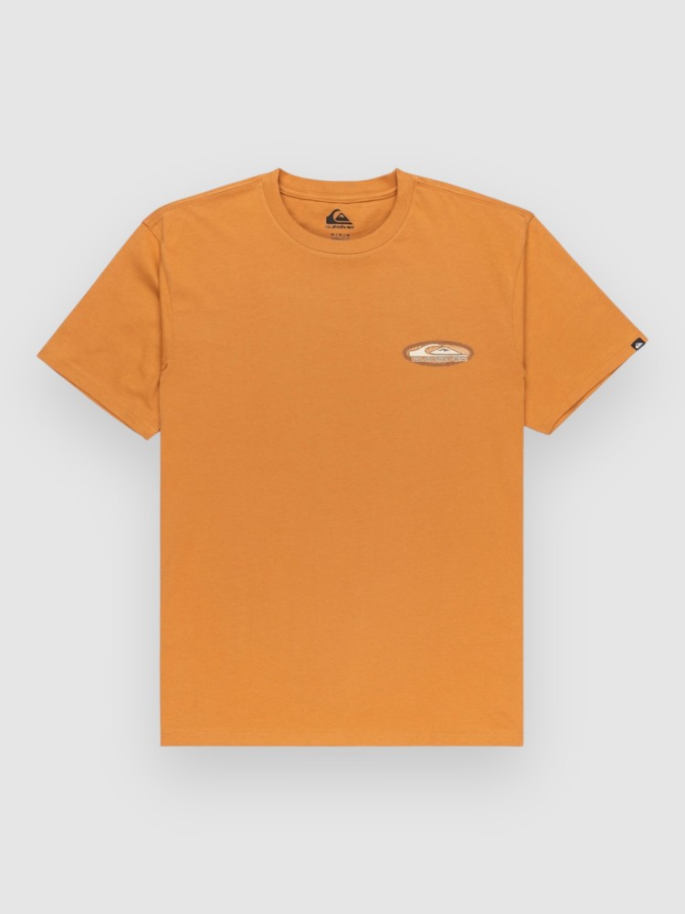 

Футболка Quiksilver Evo Border Lines T-Shirt, almond