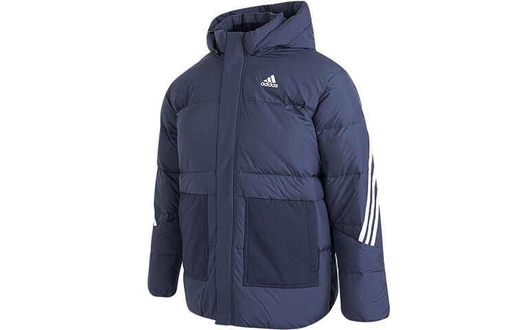 

Пуховики/жилеты Adidas, темно-синий