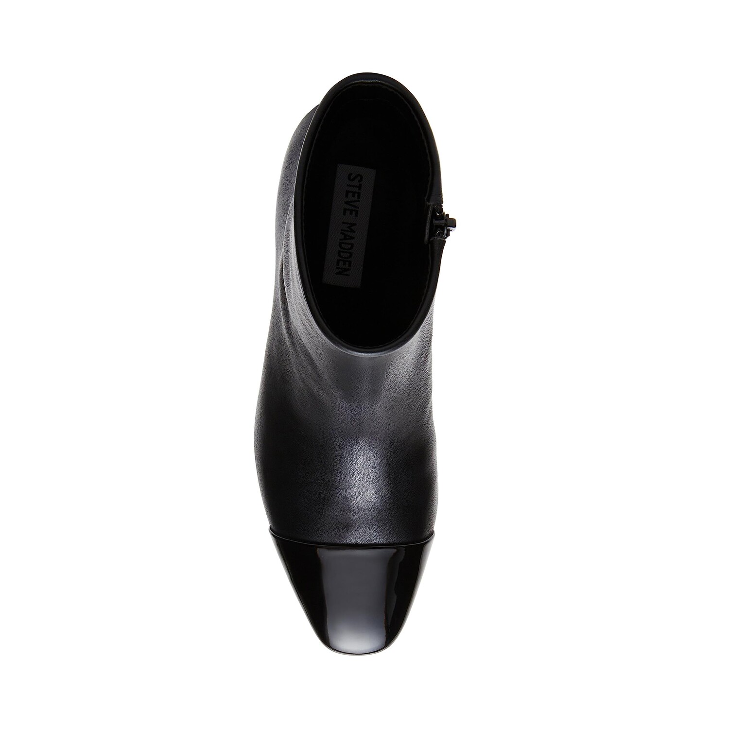 Ботинки женские Steve Madden Eiffel кожаные на каблуке, черный