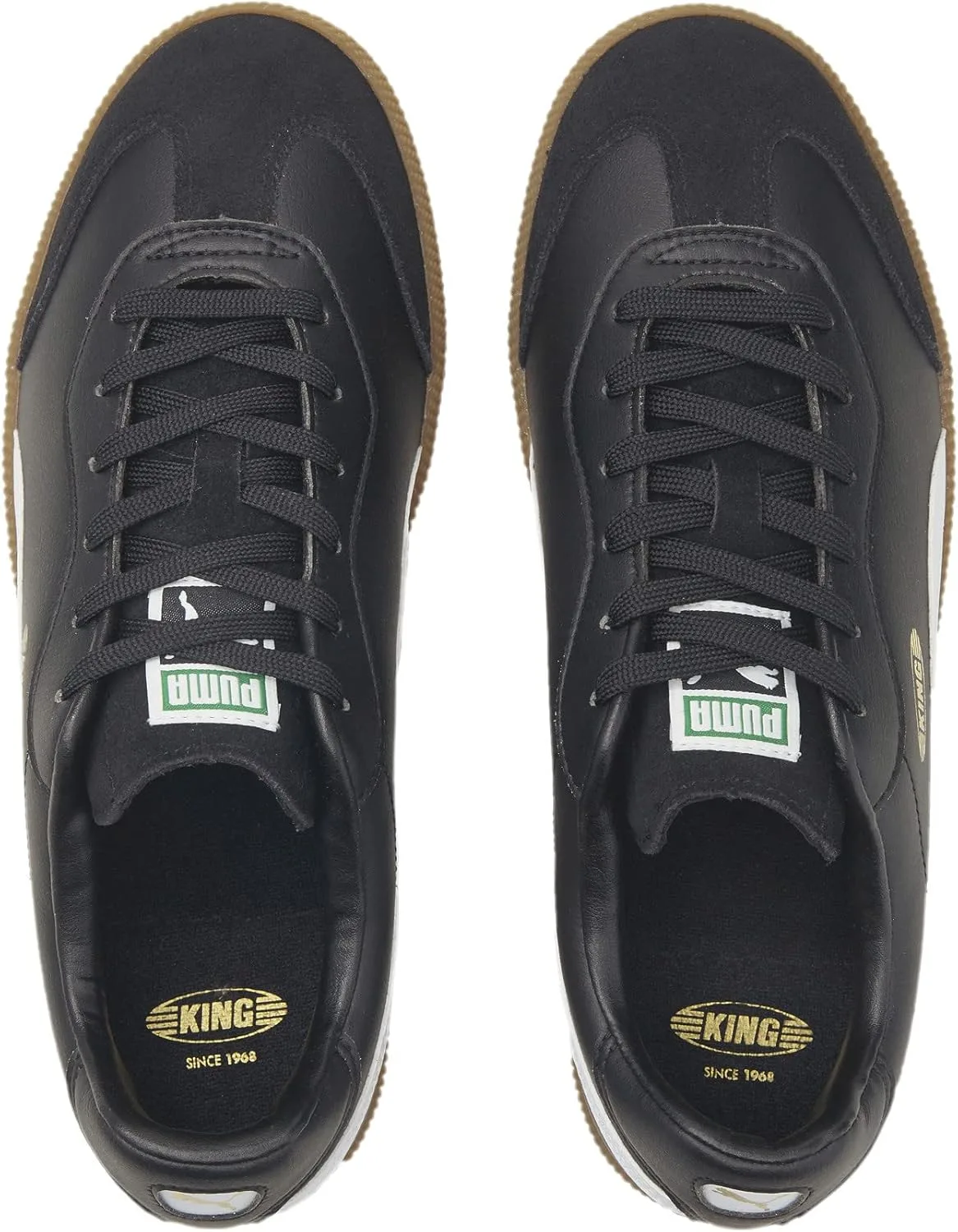Кроссовки PUMA King 21 для тренировок и фитнеса, унисекс, белый/черный — фото 4