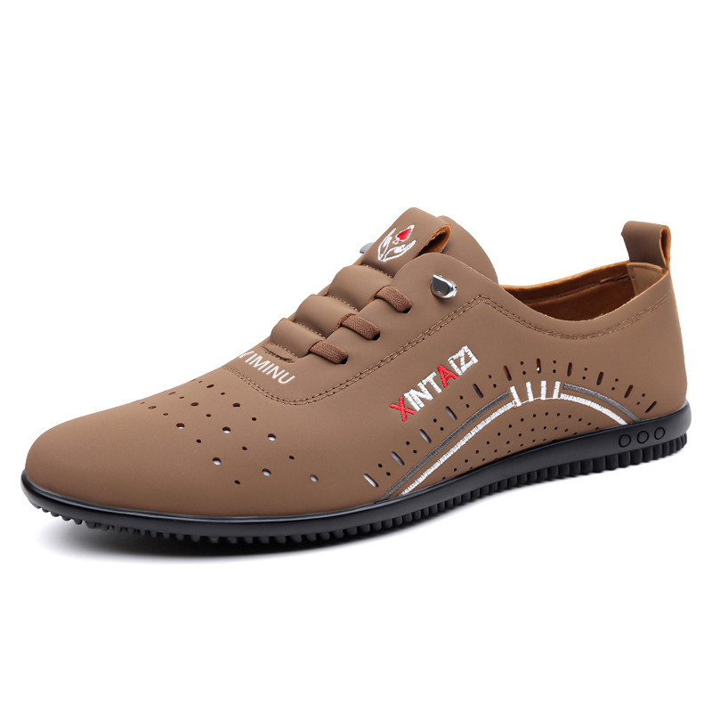 

Eminu Мужские повседневные туфли мужские низкие черные хаки, цвет Khaki