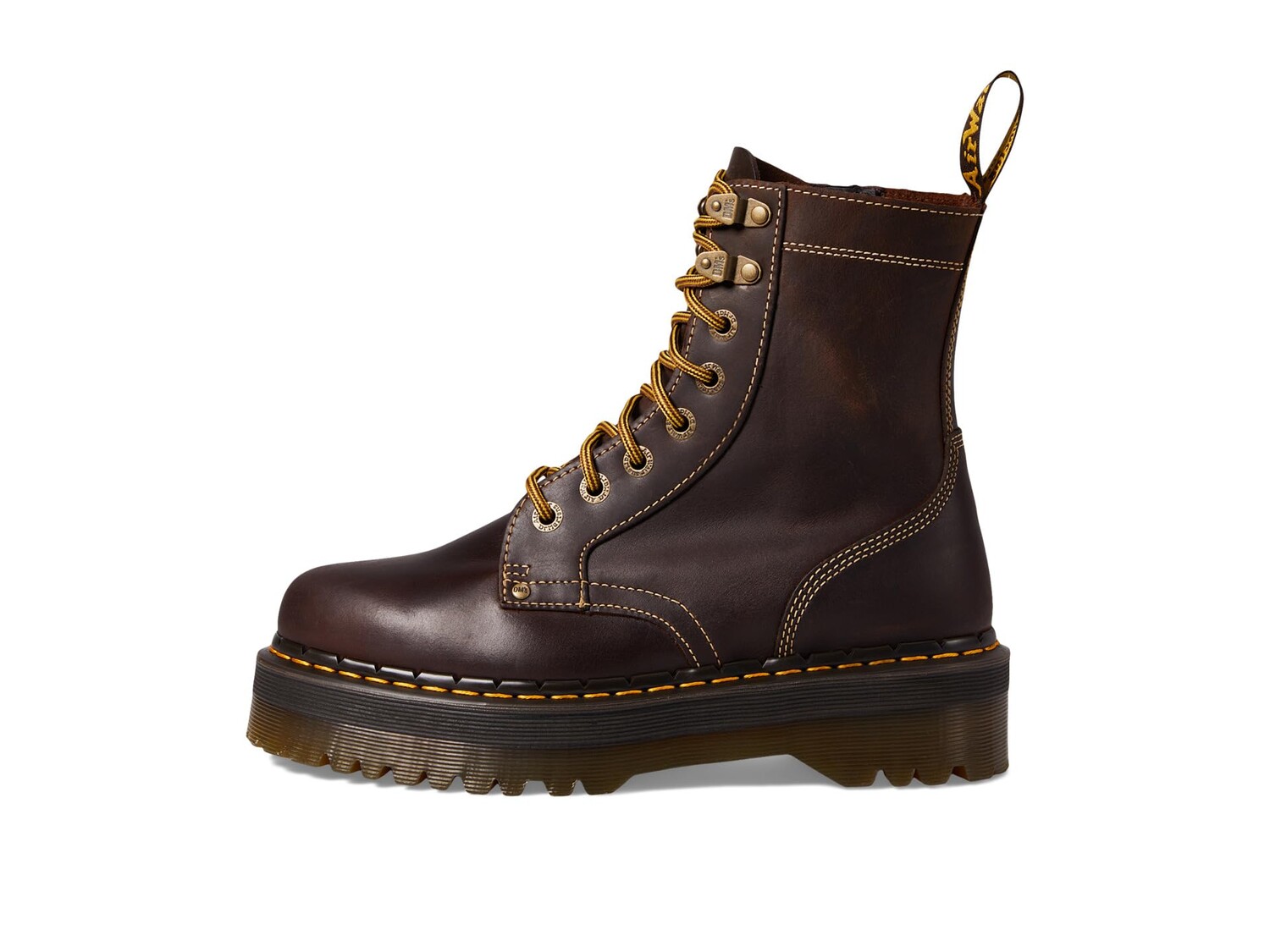 Ботинки мужские Dr. Martens Jadon Arc высокие, коричневый — фото 4