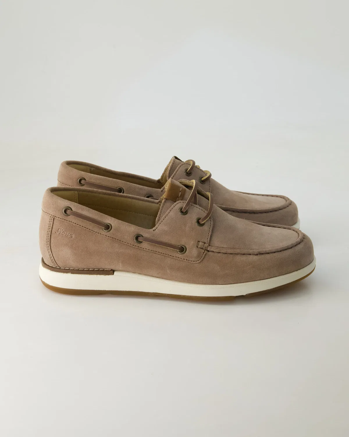 Schnürschuhe Veloursleder Sioux, бежевый — фото 2