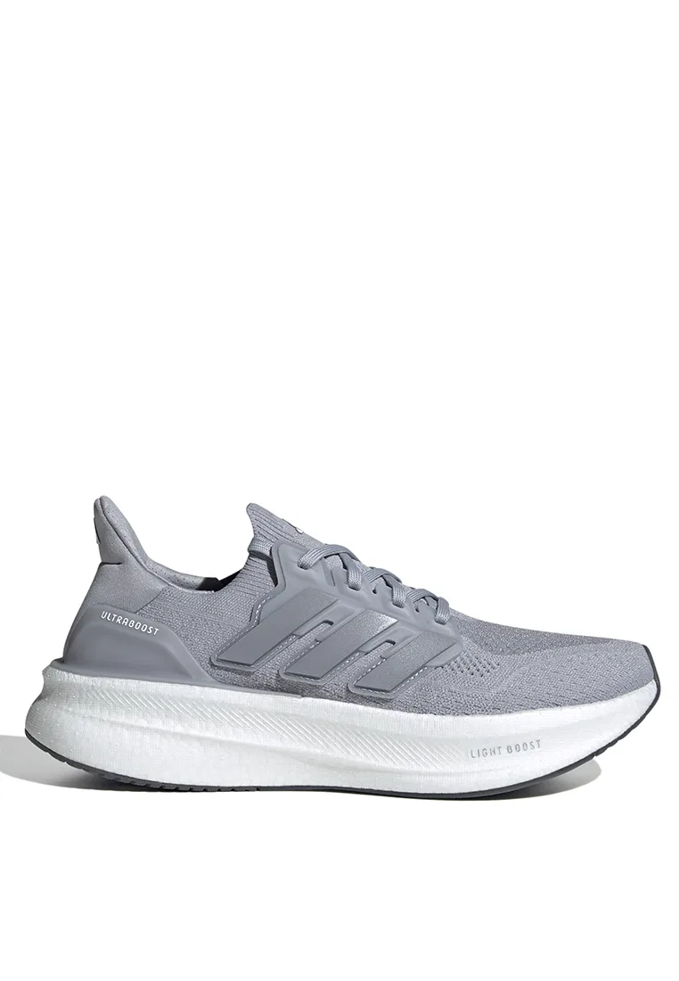 Кроссовки мужские, Ultraboost 5, Adidas, серый/серебряный