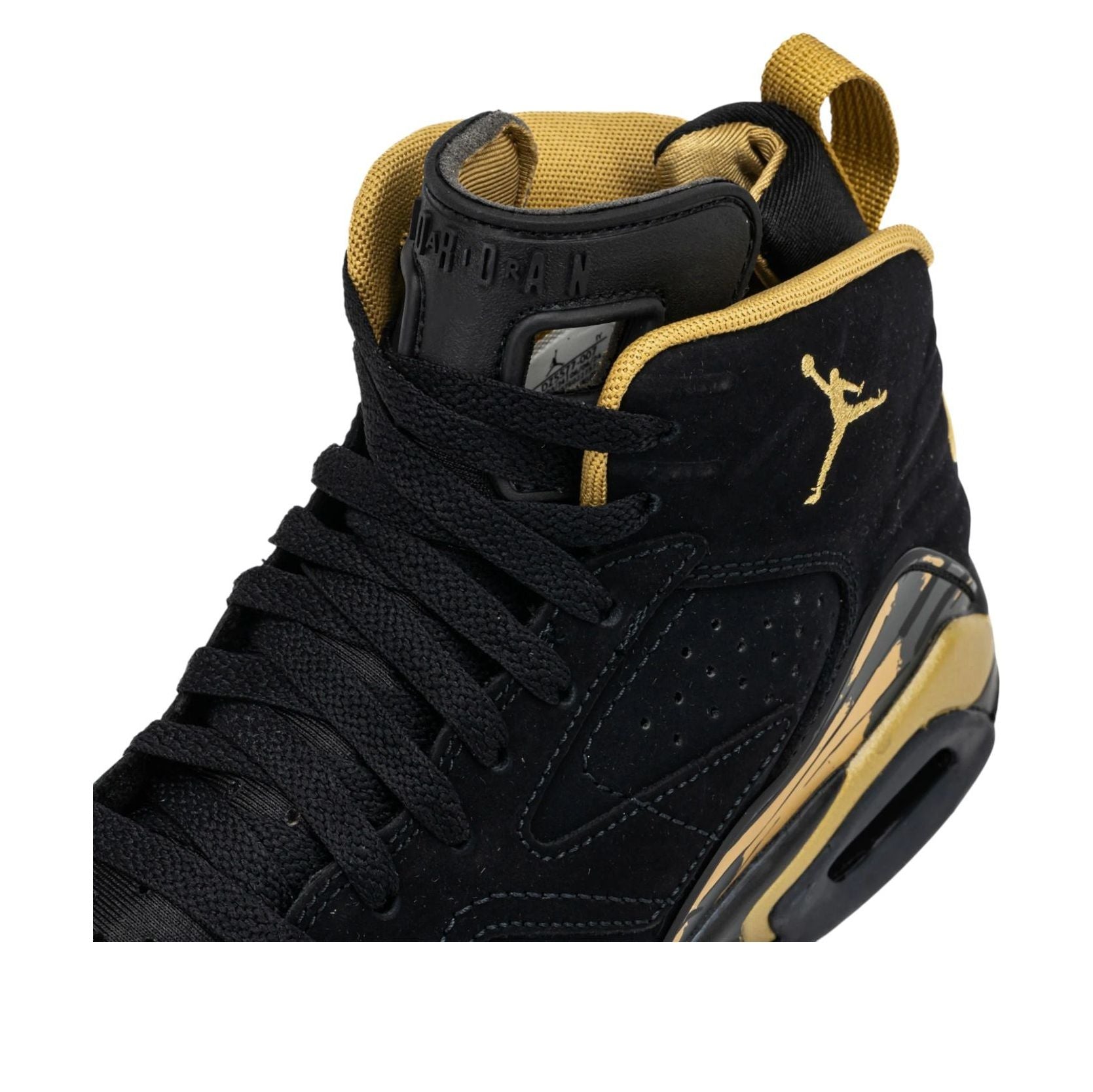 (GS) Air Jordan MVP 'Black Metallic Gold' — фото 2