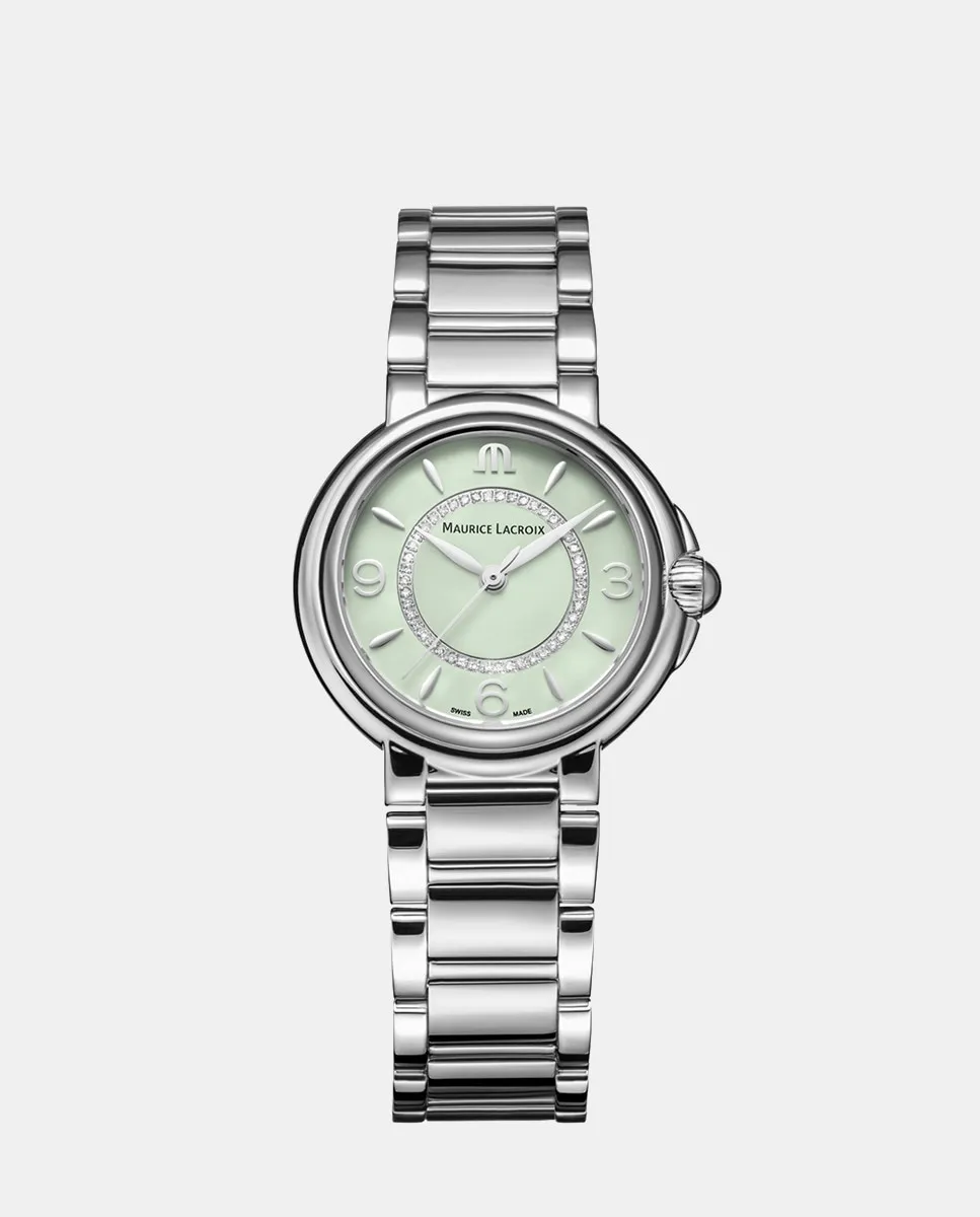 

Женские часы Fiaba FA1104-SS002-G20-1 из стали Maurice Lacroix, серебряный