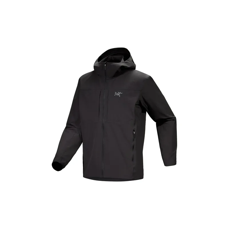 Ветровка GAMMA Outdoor для походов, водонепроницаемая, ветрозащитная, с защитой от ультрафиолета, дышащая, устойчивая к истиранию Arcteryx, черный