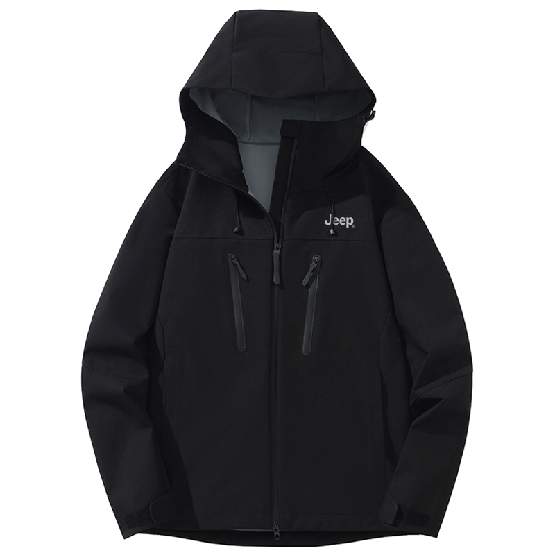 

Jeep Ветровка унисекс, Black (Single Shot Quality)