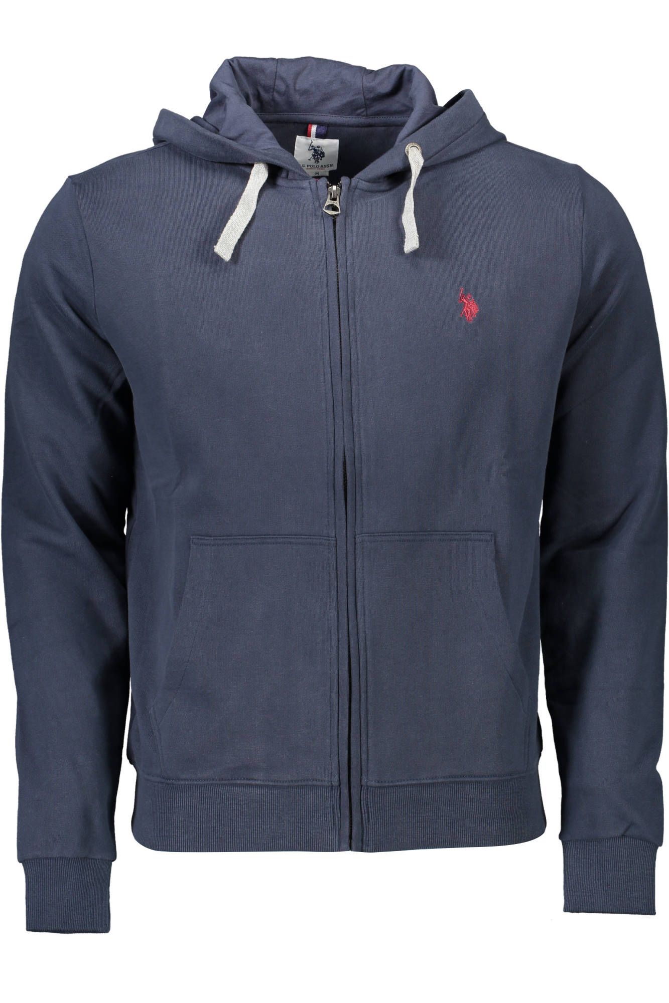 

Синий хлопковый мужской свитер U.S. Polo Assn.