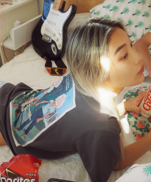 

Футболка унисекс, коллаборация Ocean Pacific и Sandy mag, угольно-серый