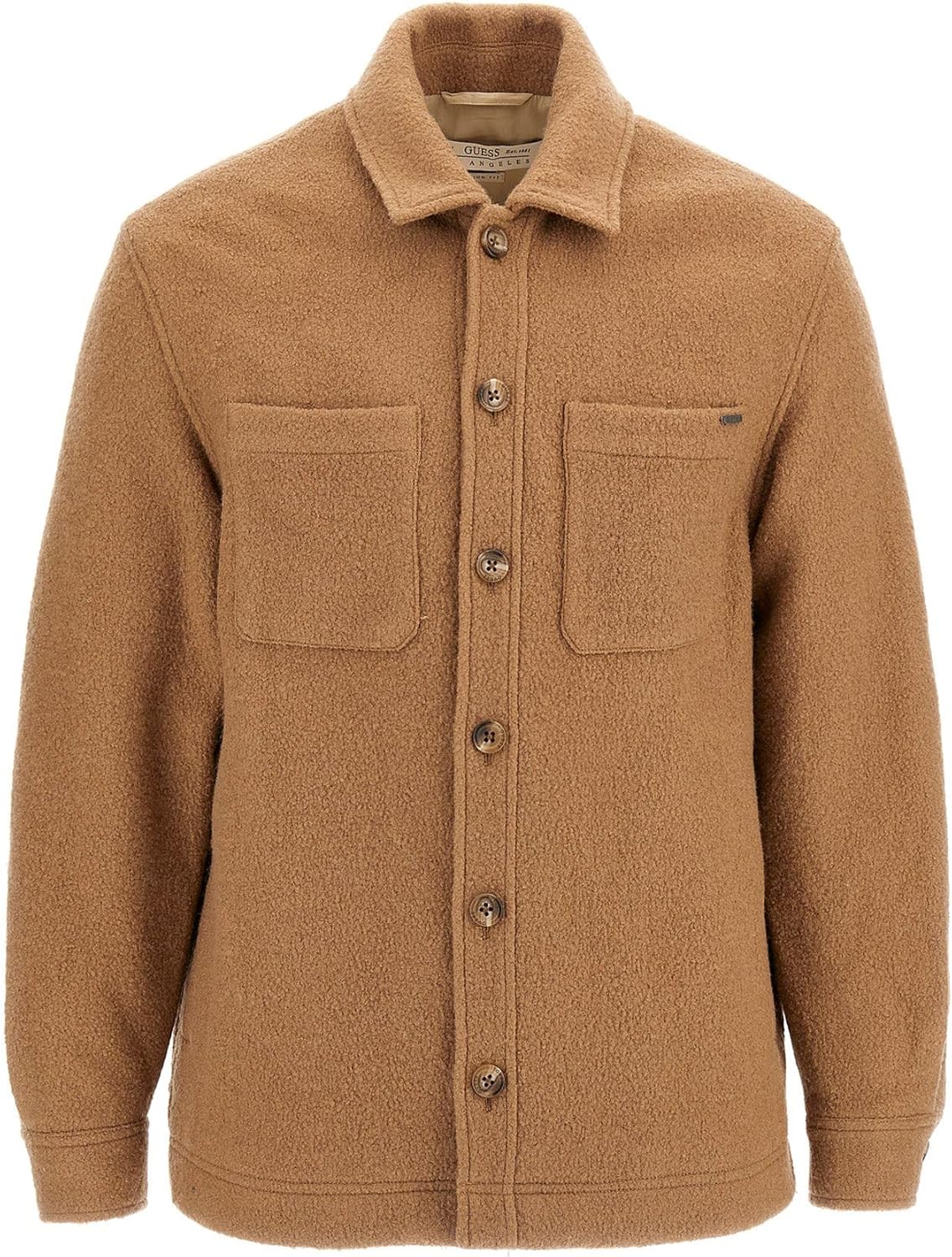 

GUESS мужская меховая рубашка, Macchiato