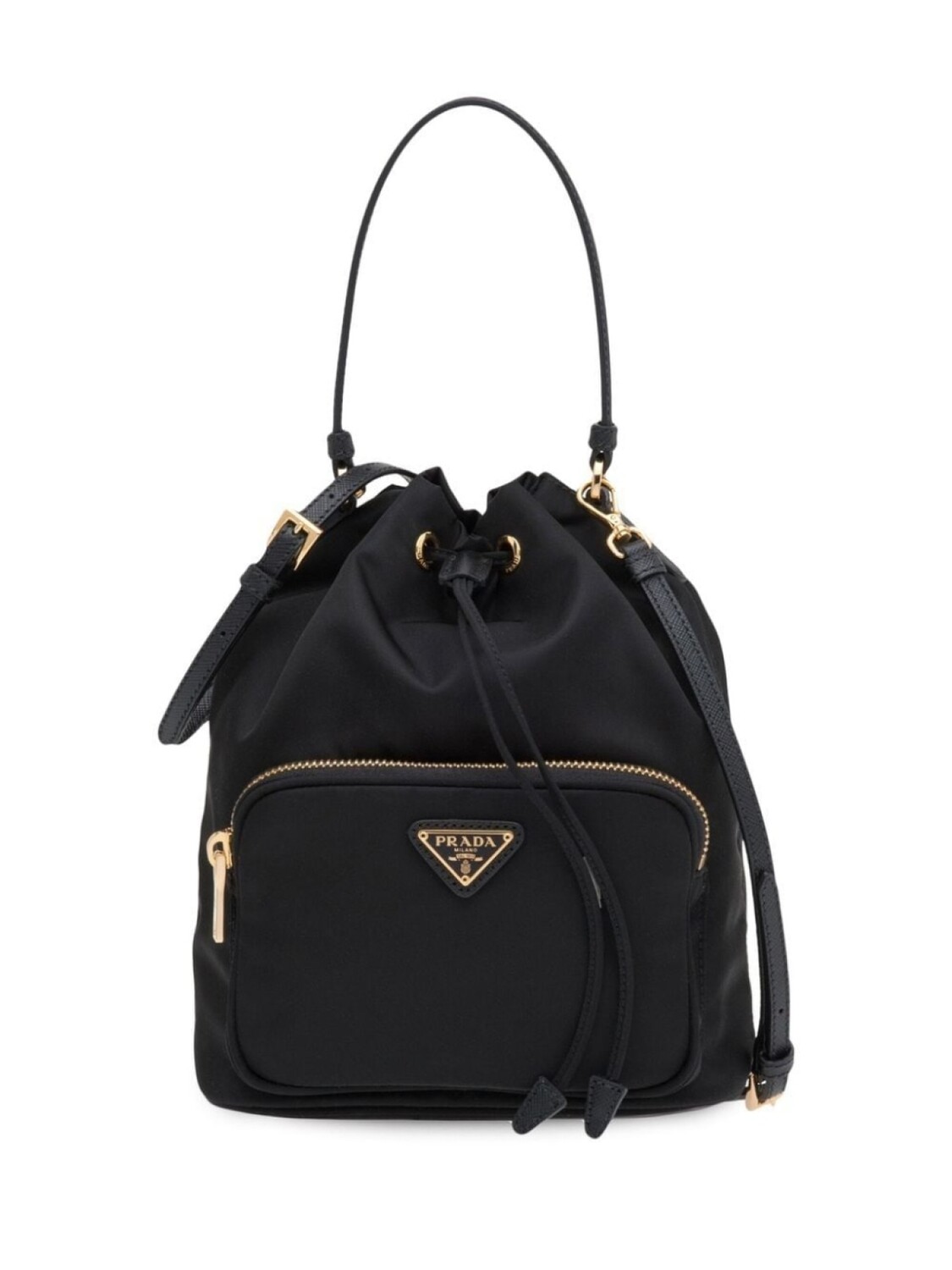 

Сумка-ведро Prada Re-Nylon, черный