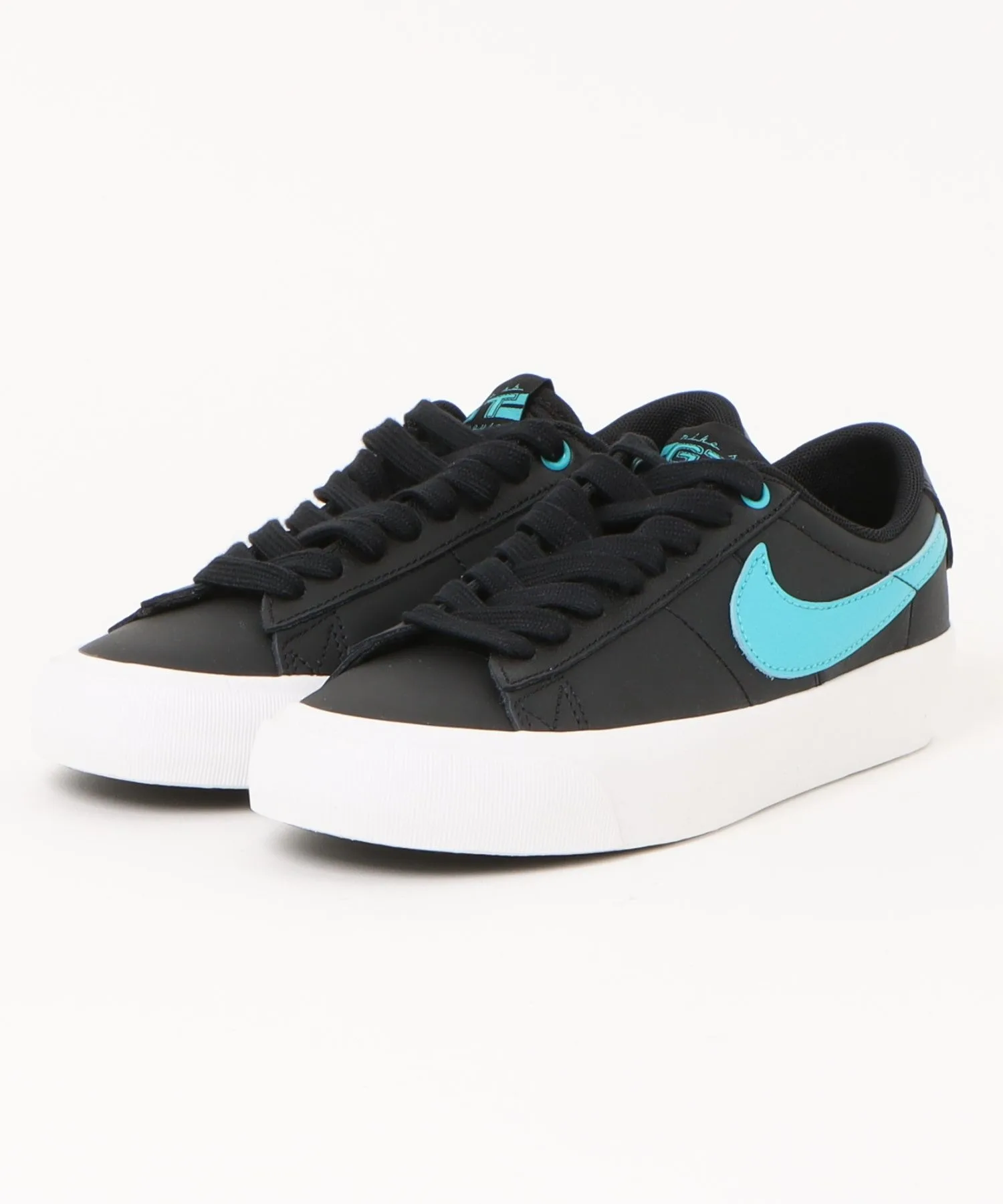 Мужские кроссовки Nike SB Blazer Low Pro GT для скейтбординга DV1226-001 черные с синим