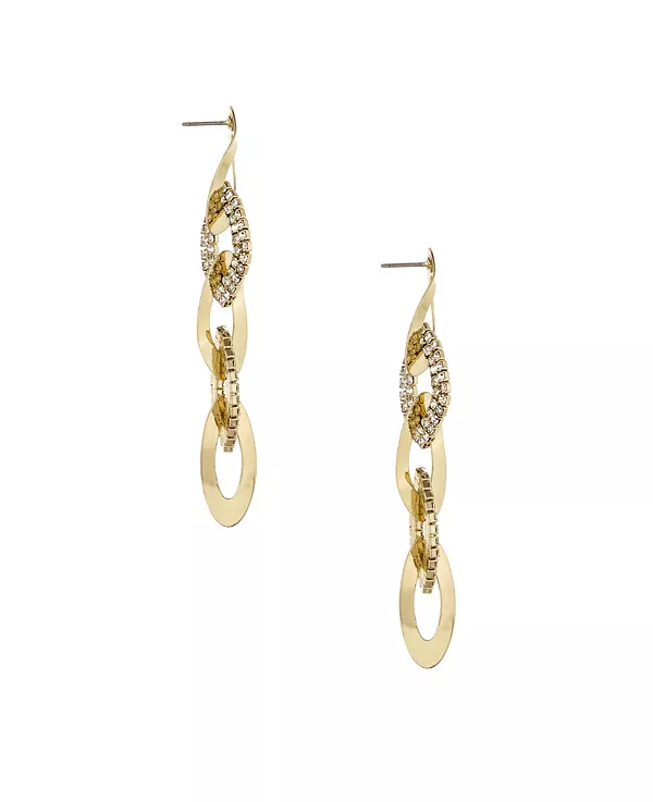 

Женские серьги-подвески из 18-каратного золота Ettika, gold