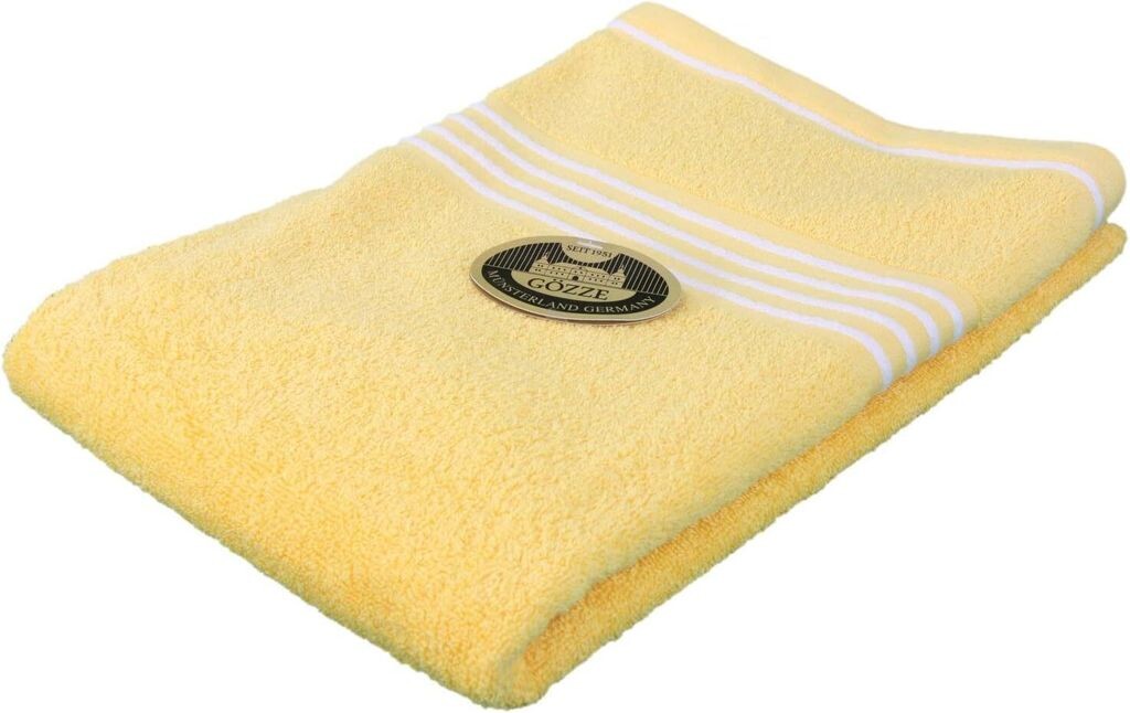 

Полотенце, полотенце для душа, банное полотенце, 100% хлопок, однотонное, полноцветное, 50 x 100 см - терра (32) - 2x Goezze GmbH