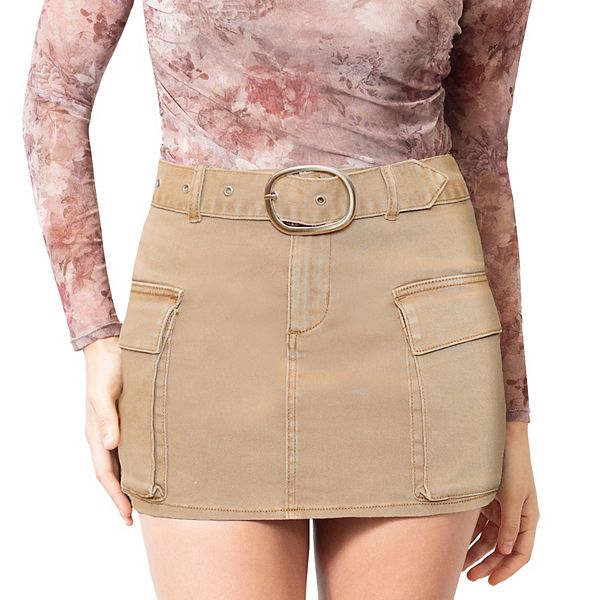 

Юбка-мини с поясом Juniors Madden Girl