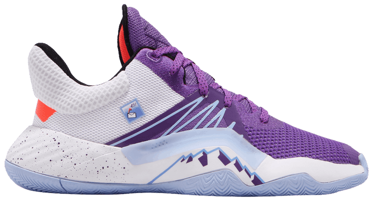 

Кроссовки adidas D.O.N. Issue #1 Big Kids 'Mailman', фиолетовый
