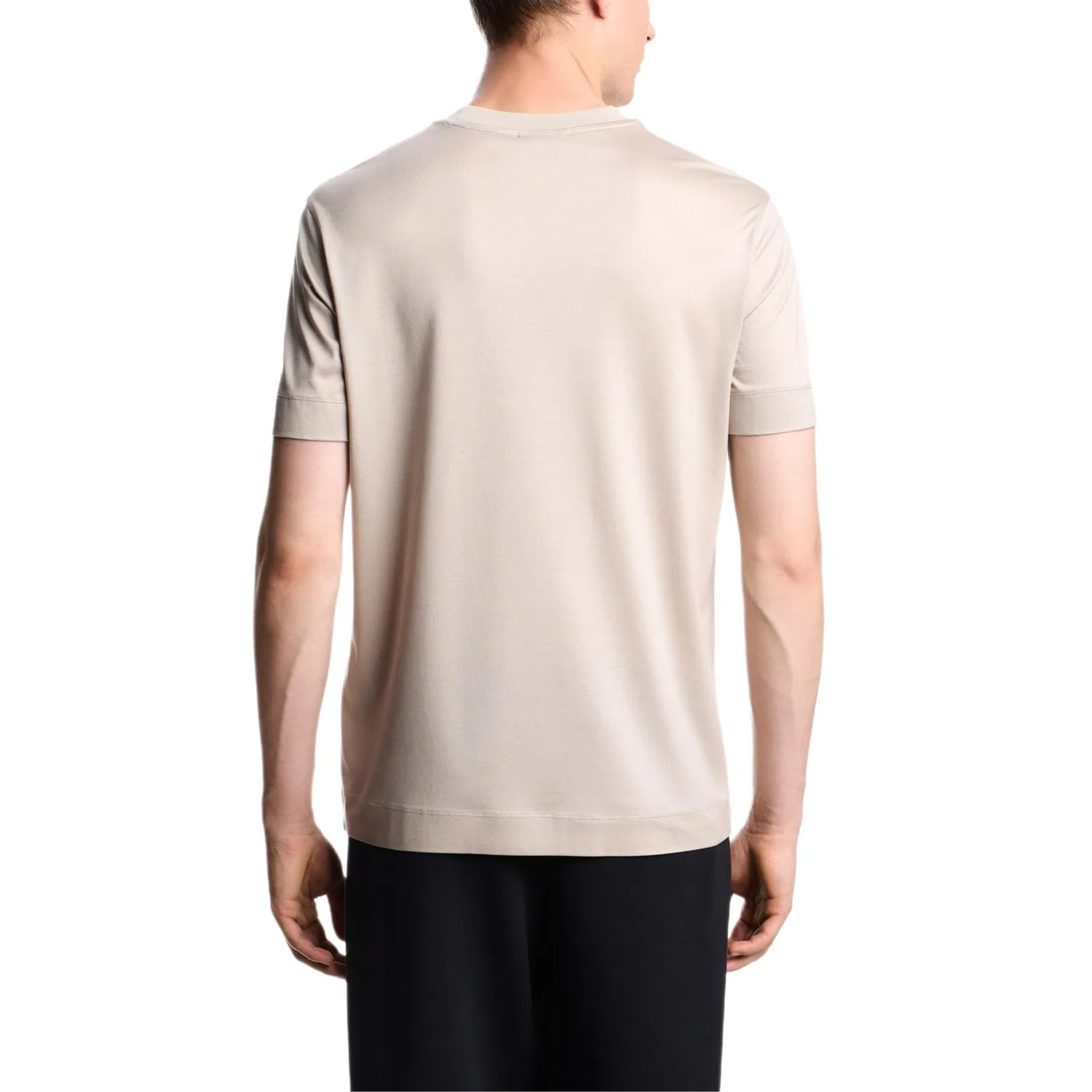 Футболка Logo EMPORIO ARMANI, Soft Beads Beige — фото 4