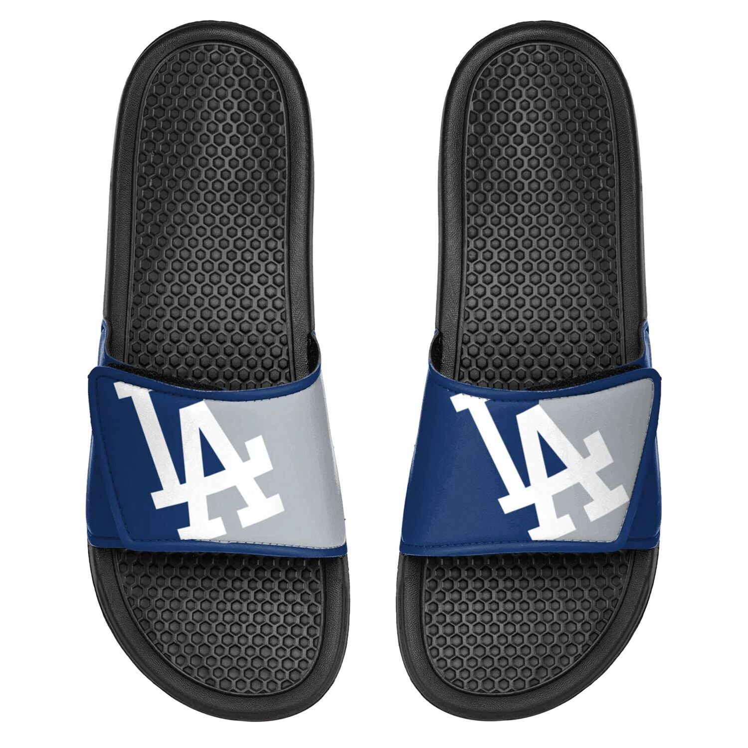 

Молодежные шлепанцы Legacy с большим логотипом FOCO Los Angeles Dodgers Unbranded