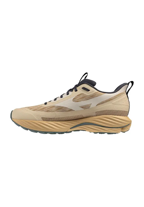 Кроссовки для трейлраннинга wave rider tt 3 Mizuno, Curds Whey/Summer Sand/North Atlantic
