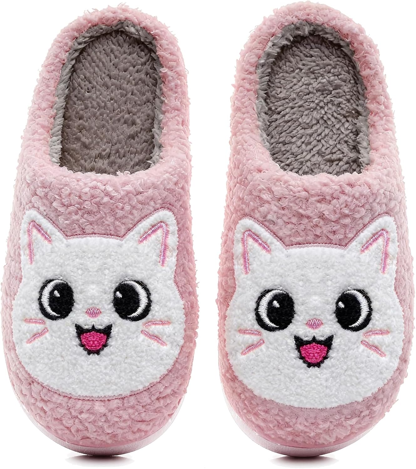 

Рождественские тапочки-оленята для женщин и мужчин, праздничные тапочки на Хэллоуин, домашние тапочки Afellicy, Cute Cat