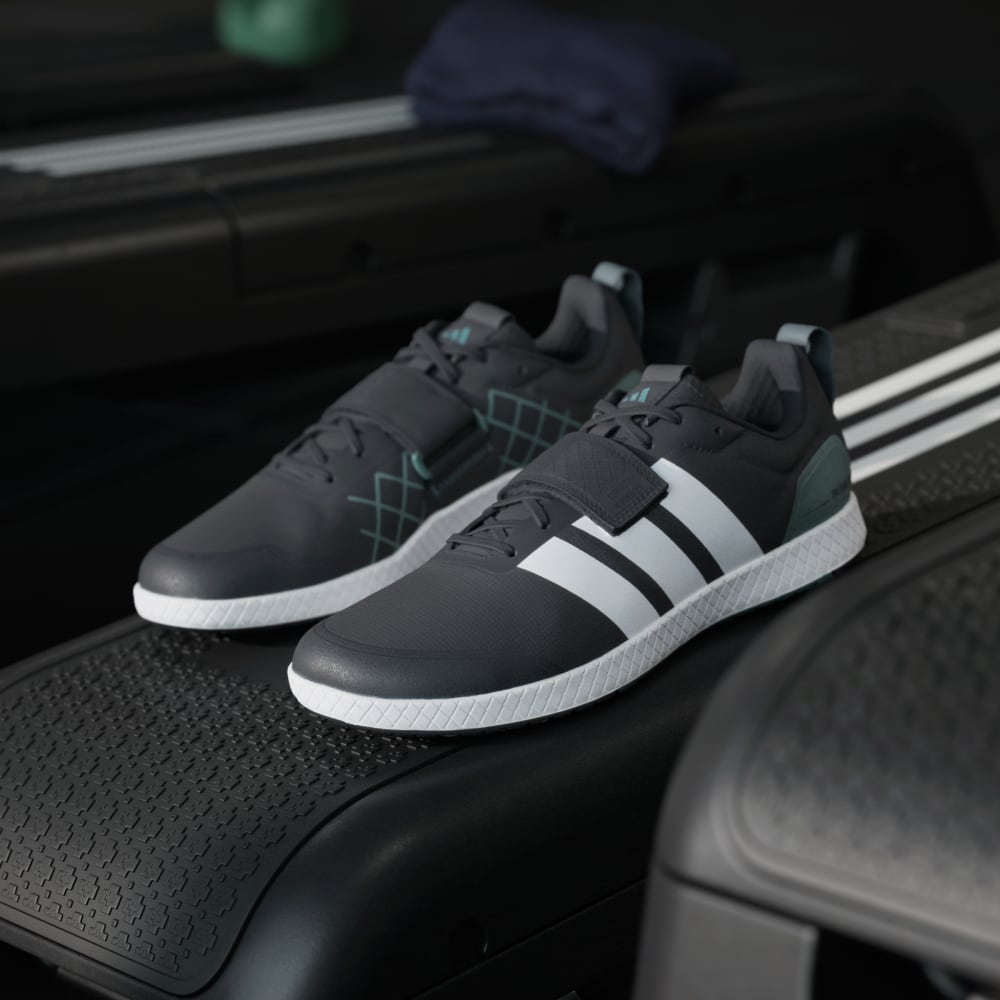 Кроссовки Adidas The Total Weightlifting Shoes, цвет Core Black/Core Black/Grey Six — фото 4
