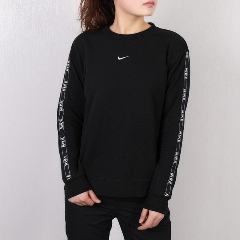 Толстовка женская черная Nike — фото 3