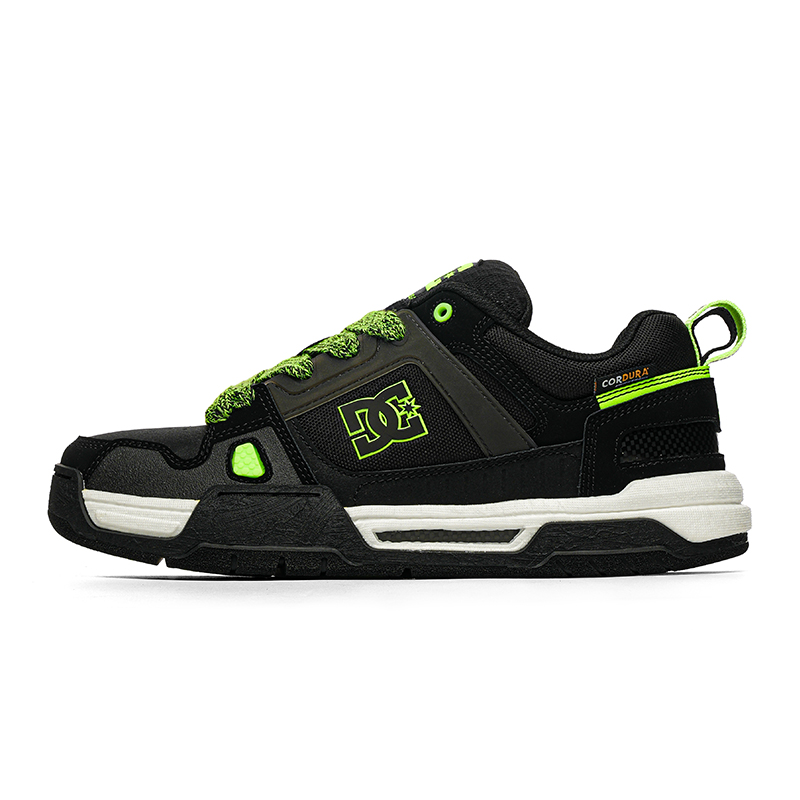

DC Shoes STAG Лоу-топ скейтборд кроссовки мужские черно-зеленые, цвет Black/Green