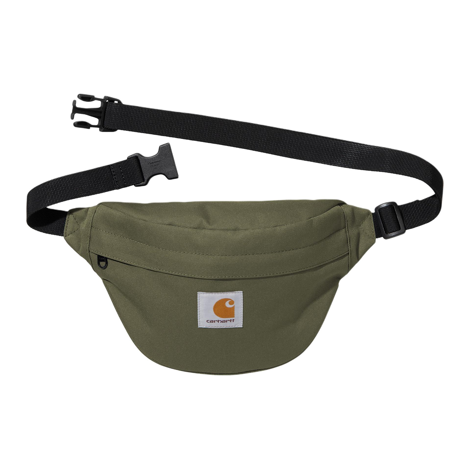 

Carhartt WIP Полиэстеровый поясной рюкзак нагрудная сумка мужская армейский зеленый, Army Green