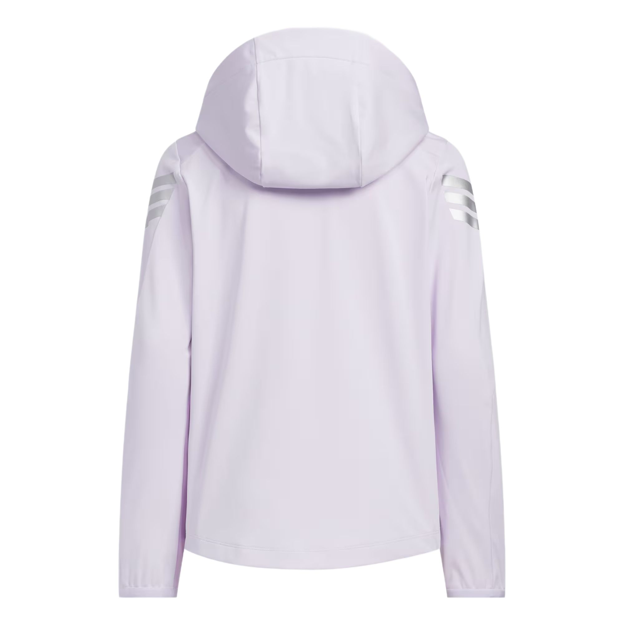 Свитшот Спортивная одежда SS25 KNIT HOODIE Kids' Adidas, светло-фиолетовый/металлик-серебристый — фото 2
