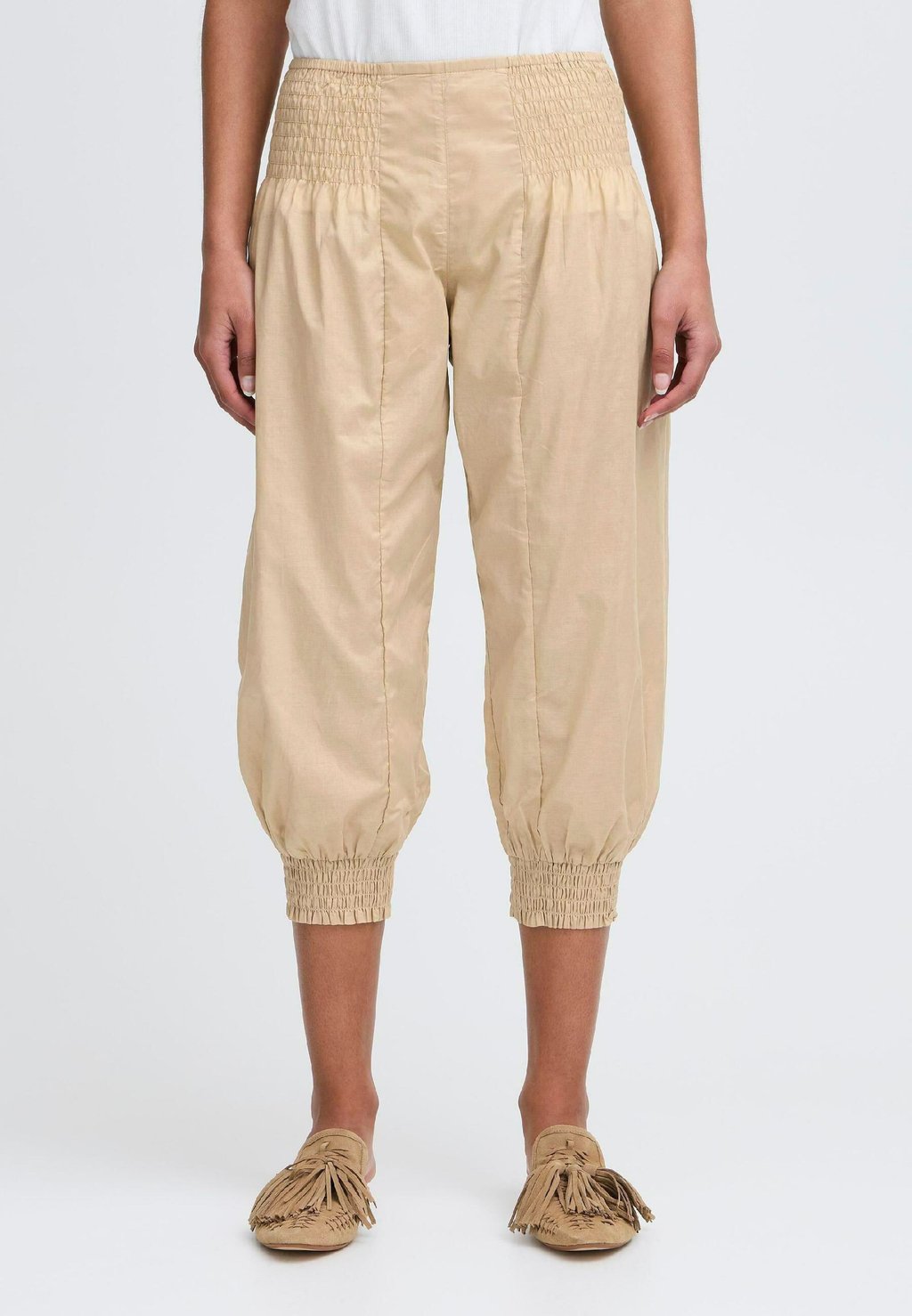 

Шорты JILL WIDE CAPRI PULZ, коричневый
