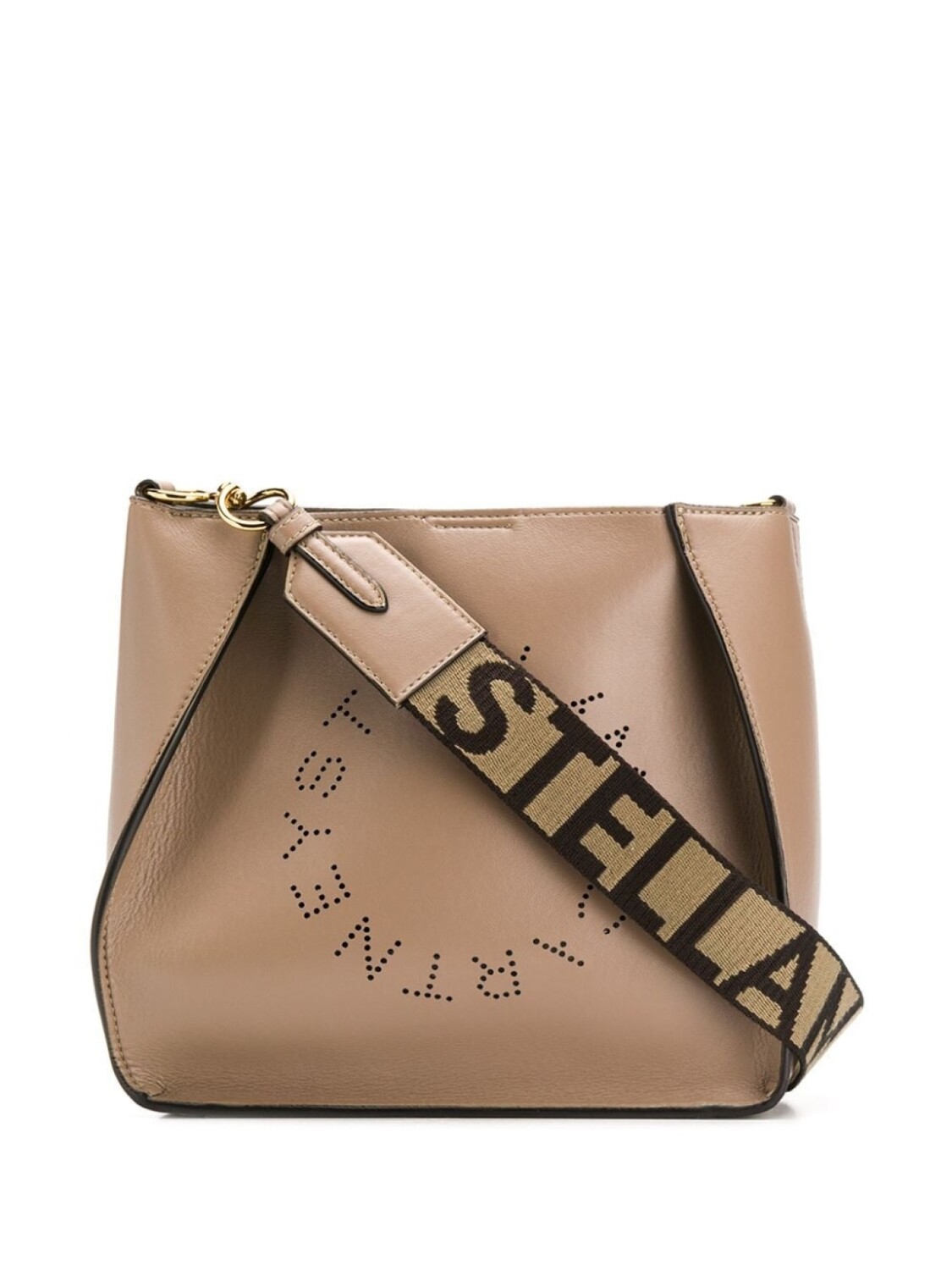 

Stella McCartney сумка на плечо Stella Logo, нейтральный цвет