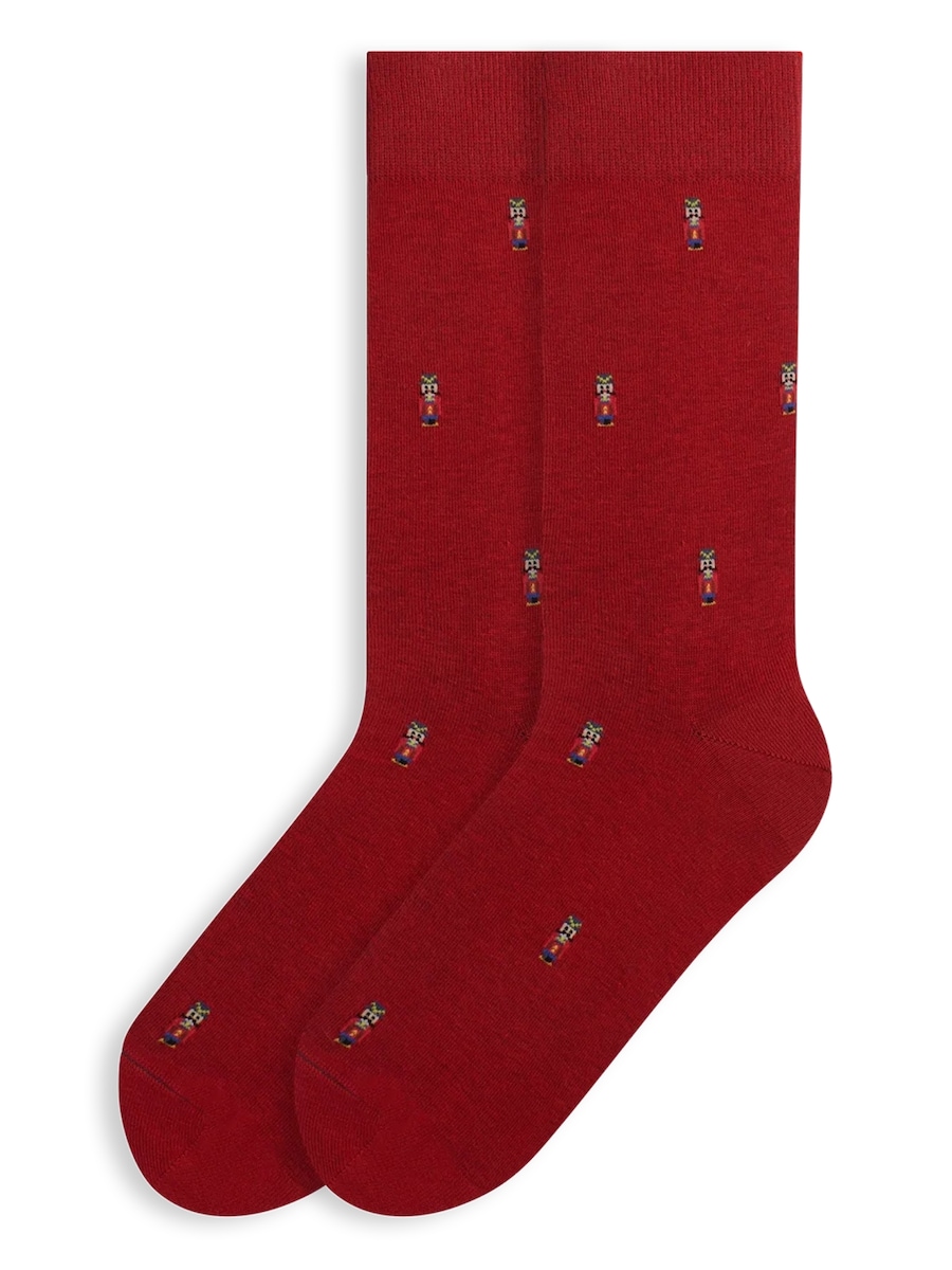 

Носки Von Jungfeld mit Weihnachtsmotiven, красный