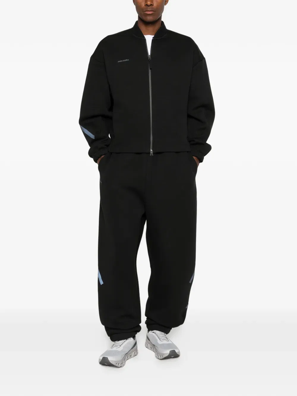 Толстовка на молнии от X entire studios Adidas, черный — фото 2