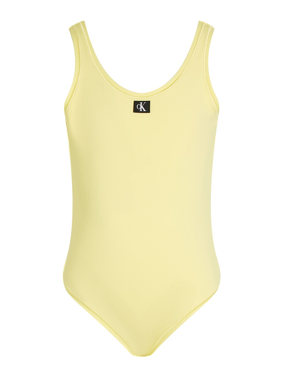 

Купальник Calvin Klein Swimwear, цвет Pastel yellow