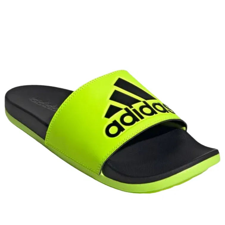 Шлепанцы Adidas Adileete Comfort Slides 'Green' JI2262, зеленый — фото 3