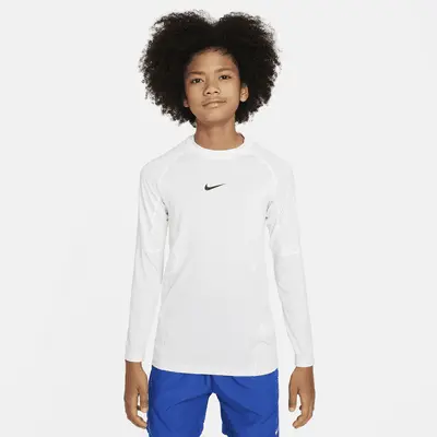 Топ Nike Pro, белый/черный